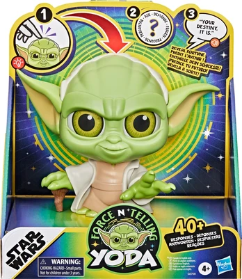 STAR WARS interactive toy Force and Telling Yoda (in English lang.)