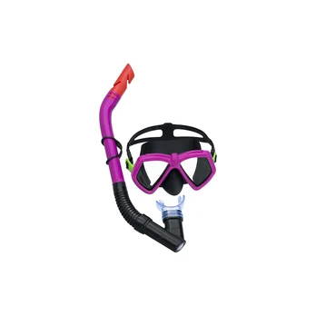 Diving Set Mask with Tube Pink 24070