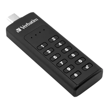 Memory Verbatim 64GB Keypad Secure USB 3.2 USB-C