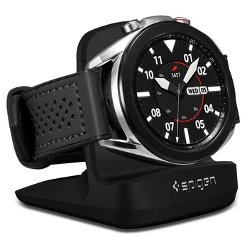 Stovas SPIGEN S352 NIGHT STAND GALAXY WATCH 3 Juodas
