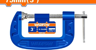 Spaustuvas WADFOW, G-formos, 75 mm, WCP1103 kaina