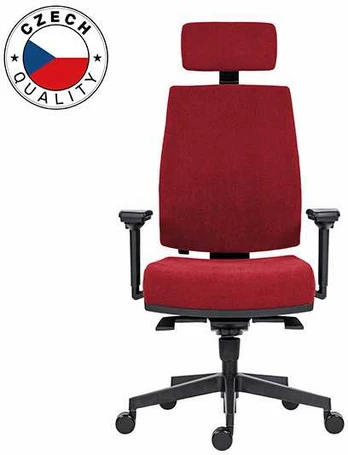 Powerton Ergonomic biuro kėdė Jana, raudona