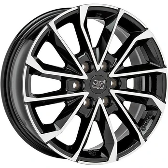 MSW 42 Van Gloss Black Full Polished R17 6x120.00 ET50 CB74.50 J6.5