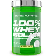 Scitec 100% Whey Isolate, Cookies &amp; Cream, 700 g kaina