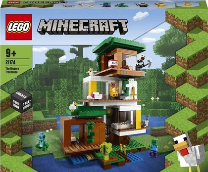 21174 LEGO® Minecraft Modernus namelis medyje