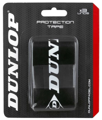 Padelio raketės apsauginė juosta black/white 3vnt