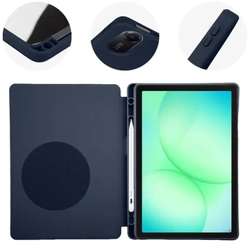 OBAL:ME SolidTab Case for Samsung Galaxy Tab A11+ Dark Mėlyna
