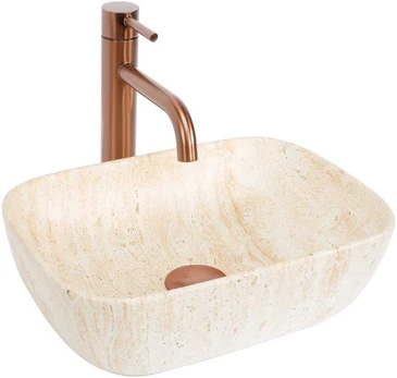 Praustuvas Rea Belinda Mini, Travertine matt