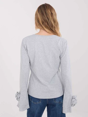 Italy Moda Bluzka-IT-BZ-22139.96-pilka