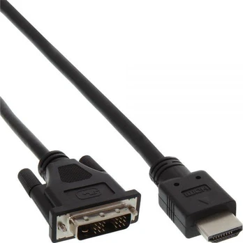 Kabelis InLine HDMI - DVI- D 1,5m juoda (17664E)