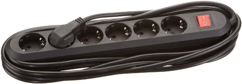 Buitinis ilgintuvas Bachmann Smart, 5 m, 6 lizdų kaina