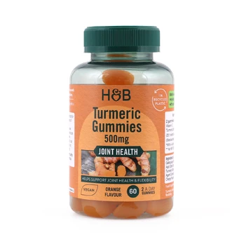 H&B ciberžolė 500 mg, 60 guminukų