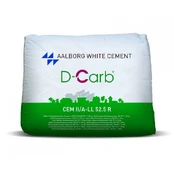 Baltas cementas D-CARB 52.5R 25KG (1.5T) kaina