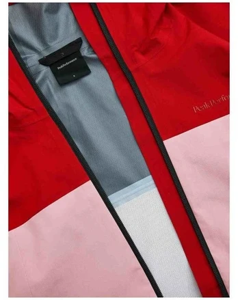 Moteriška striukė Peak Performance Trail Hipe 2.5L Shell, raudona