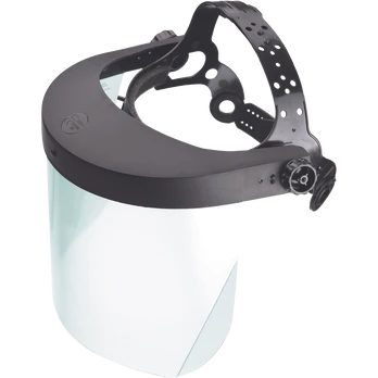 Veido apsauga Cerva Maxshield Vision, skaidri/juoda