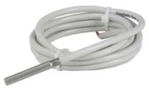 Danfoss AKS 12 5,5m - Temp.sensor, -40-80gr, 1000 Ohm, Klasse B, Kabelis, PVC, 5,5m