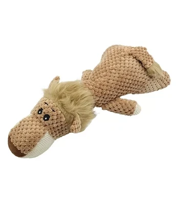Uniq Pets Squeakies pliušinis liūtas žaislas šunims, 34 cm