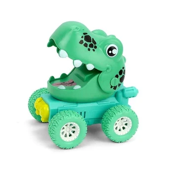 Dinozauro formos automobilis