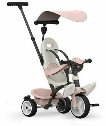Triratis Smoby Paseo para bebés Rožinė