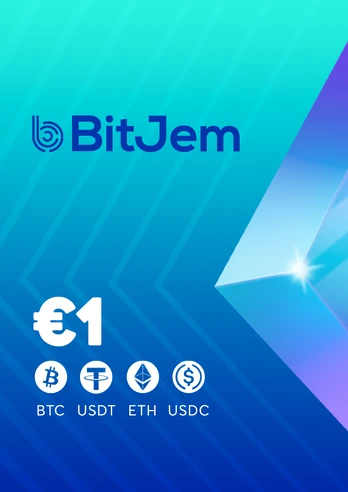 BitJem Crypto Gift Card 1 EUR Key GLOBAL