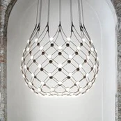"Luceplan Mesh" pakabinamas šviestuvas Ø 100 cm 2 m pakaba