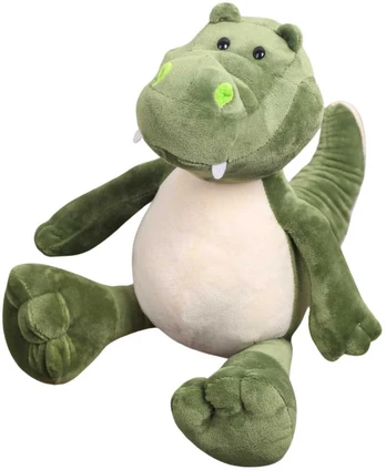 Pliušinis žaislas Krokodilas, 25 cm, žalias