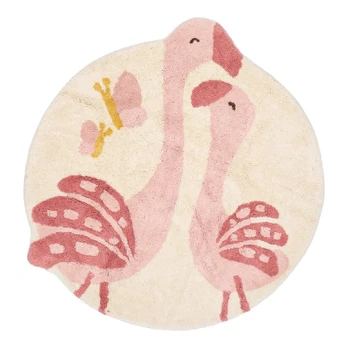 Little Dutch Rug ´Flamingo´ 110×110 cm