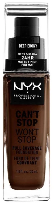 Tonuojantis kremas NYX Can't Stop Won't Stop CSWSF25 Deep Ebony, 30 ml