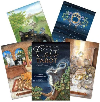 Mystical Cats Tarott kortos