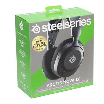 Žaidimų ausinės SteelSeries Arctis Nova 1X