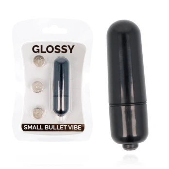 GLOSSY Blizganti MAŽA BULLET VIBE Juodas