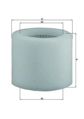 Oro filtras KNECHT LX 123
