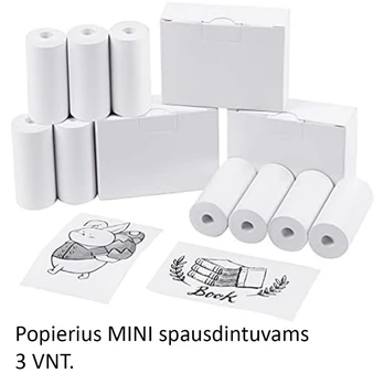 Popierius MINI spausdintuvams, 5 vnt.