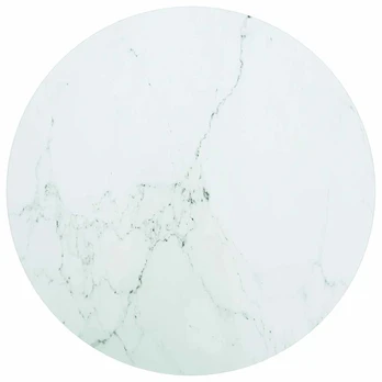Stalviršis, baltas, 50x0,8cm, grūdintas stiklas