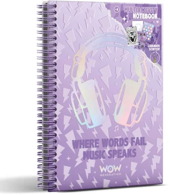 Kids Licensing Wow Generation Dj Alana A5 notebook