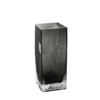 Vaza Home4you Zana, 25 cm, pilka sp.