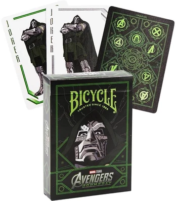 Bicycle Avengers Doomsday Marvel žaidimo kortos