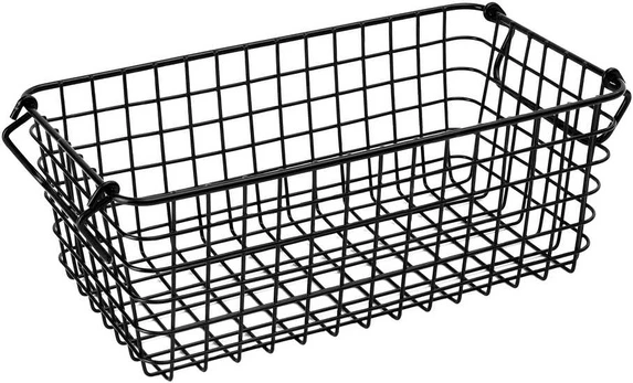 GN 1/3 basket, 120 mm, juodas