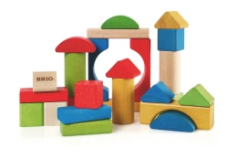 BRIO - Coloured Blocks - 25 pieces (30114) kaina