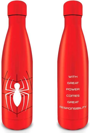PAN Vision Danmark A/S Pyramid Marvel Spiderman Great Power metal bottle