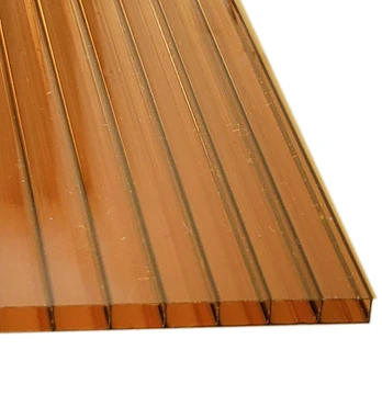Polikarbonatas 2100x6000 4mm bronza SMART