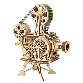 Robotime 3D medinis mechaninis konstruktorius KINO PROJEKTORIUS „Vitascope“