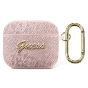 Dėklas Guess GUA3SASMP AirPods 3 Rožinis kaina
