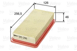 Oro filtras VALEO 585206 kaina