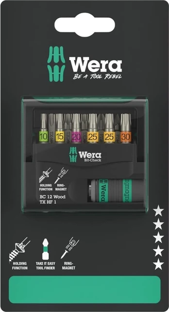 Wera 05073641001 screwdriver bit 10 pc(s)