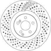 TRW DF6862S Brake Disc