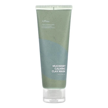 ISNTREE MUGWORT CALMING CLAY veido kaukė, 100 ml