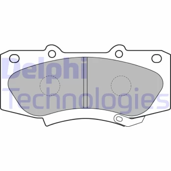 DELPHI LP2244 Brake pad set