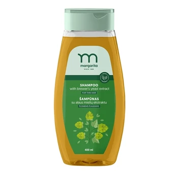 Šampūnas su alaus mielėmis MARGARITA, 400 ml