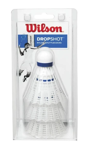 WILSON DROPSHOT WHITE Badmintono kamuoliukai